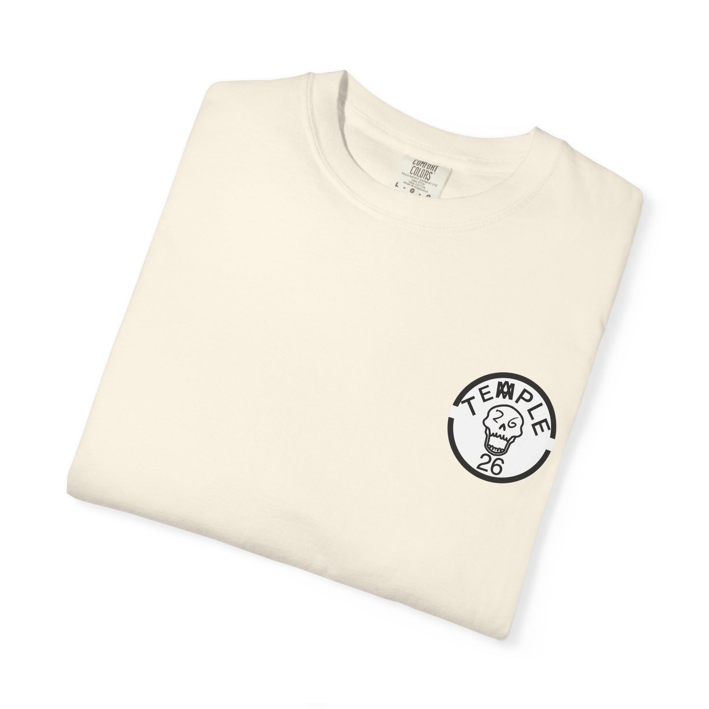 Skull knight — Temple Skull Graphic T-Shirt