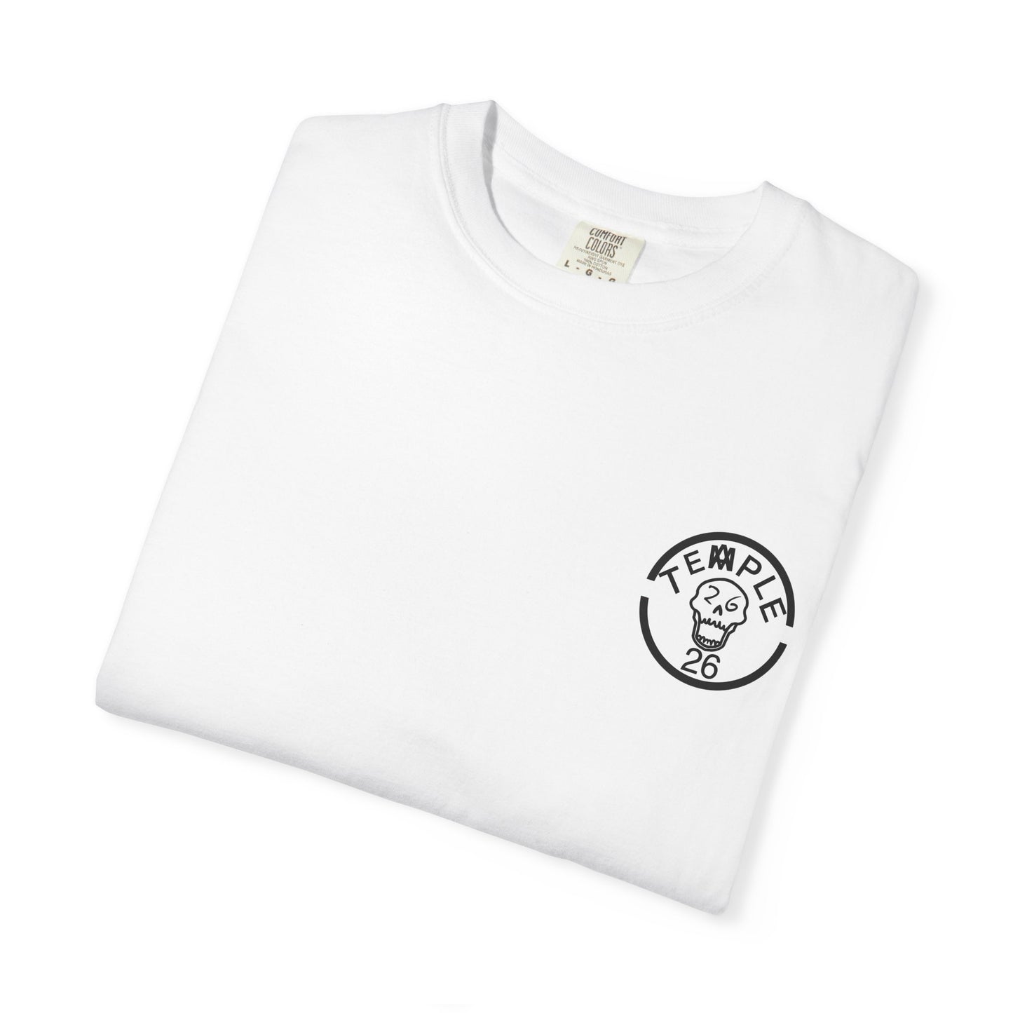 Skull knight — Temple Skull Graphic T-Shirt
