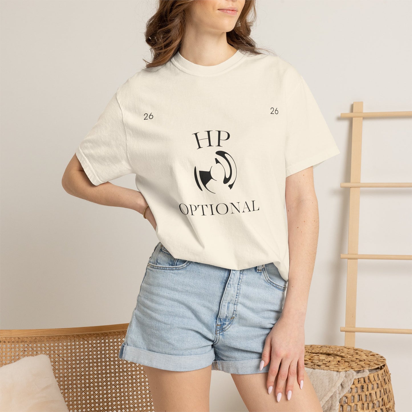 HP IS OPTIONAL  — Minimal Graphic Tee