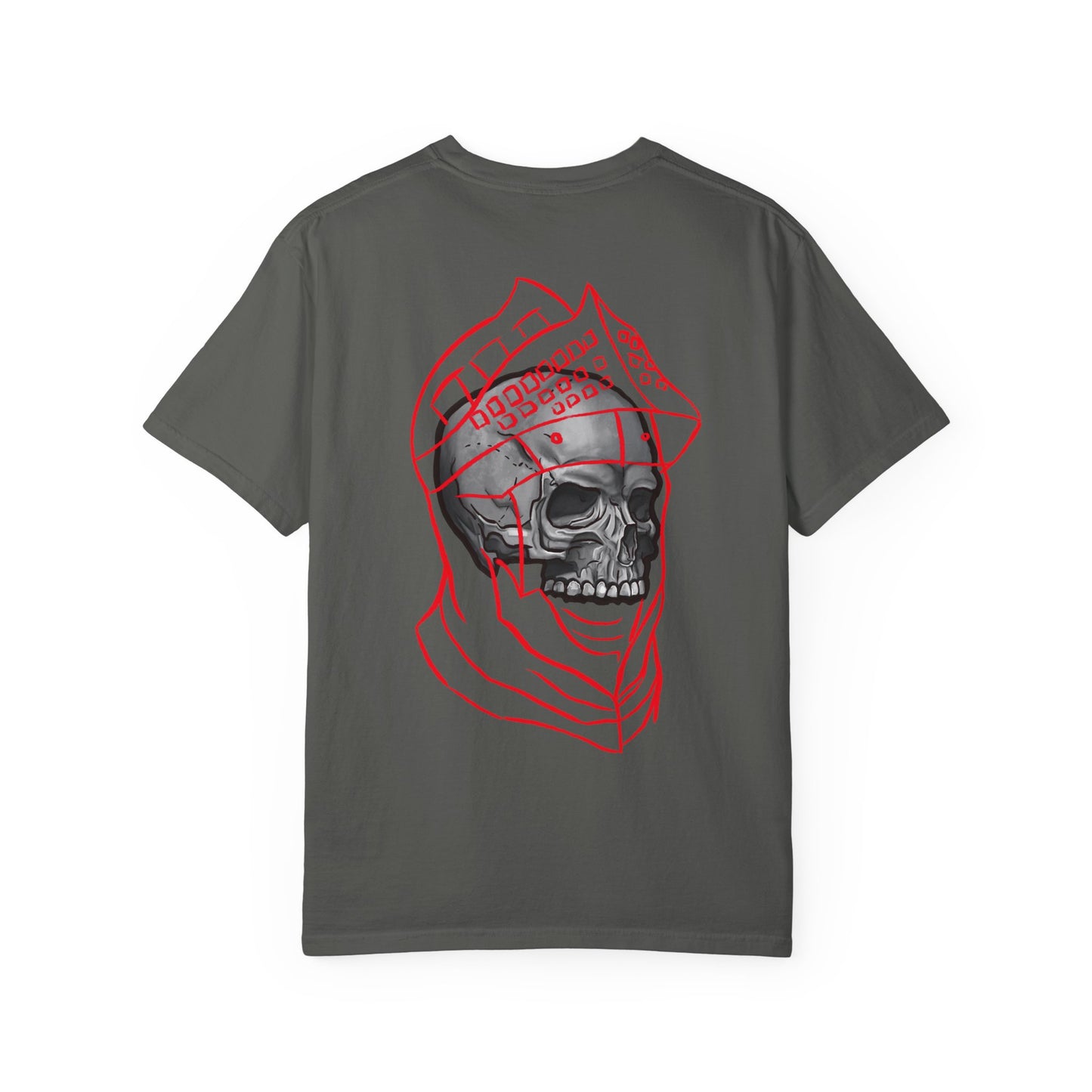 Skull knight — Temple Skull Graphic T-Shirt