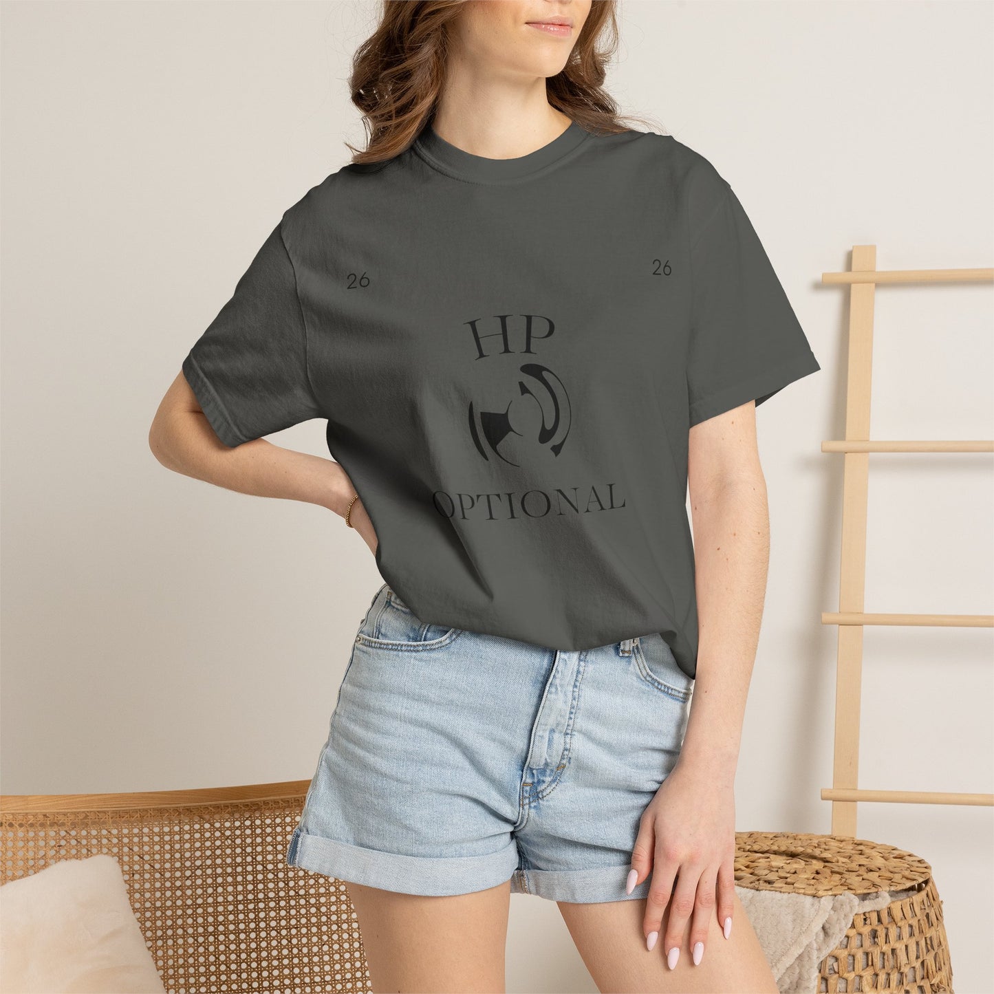 HP IS OPTIONAL  — Minimal Graphic Tee