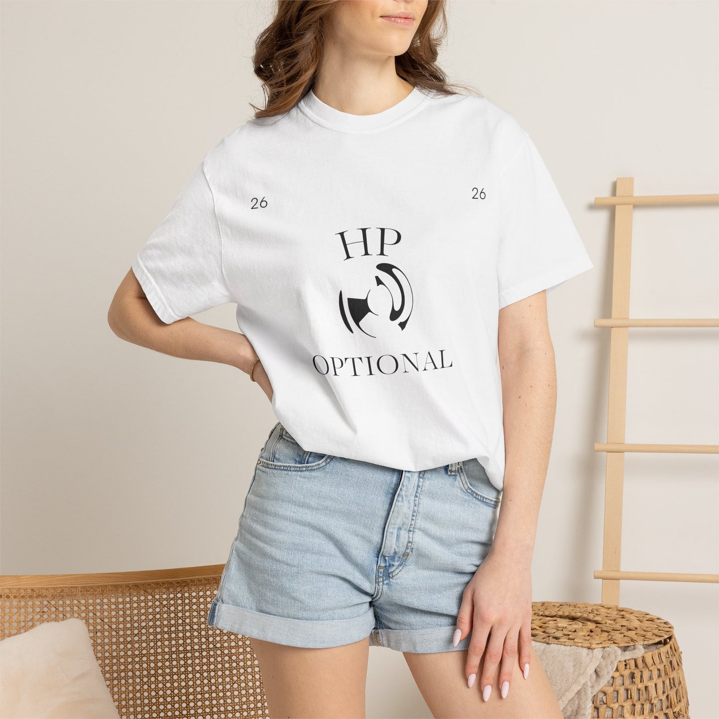 HP IS OPTIONAL  — Minimal Graphic Tee